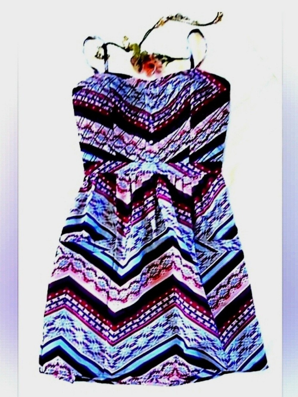 JOLIE Quilted/Shirred Back Sundress, Spaghetti Straps, Pockets